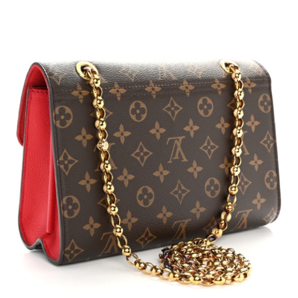 Louis Vuitton Victoire red with box and dust bag - Picture 2 of 4